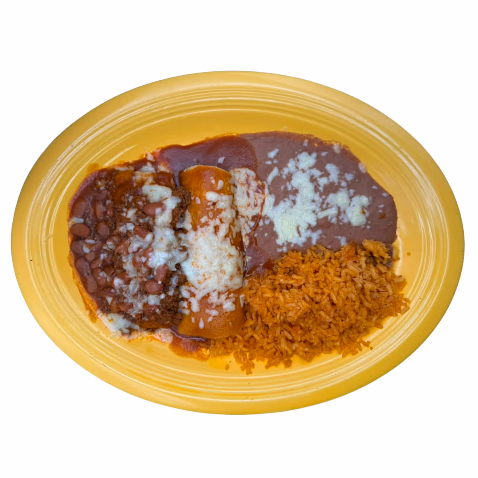 #9 One chili relleno, one shredded chicken flauta