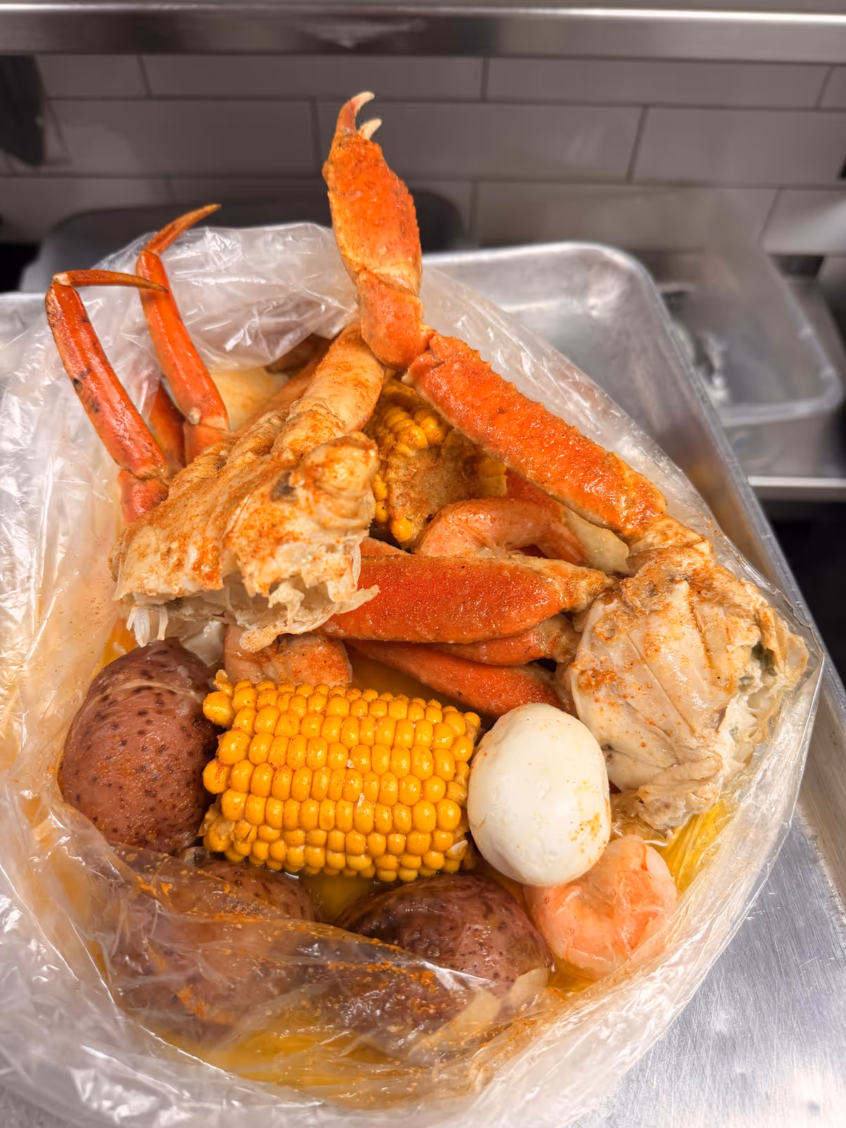 SEAFOOD BAG - Crab Half pound